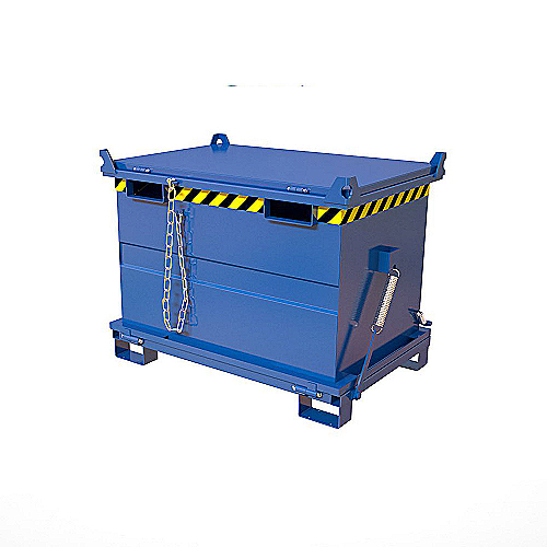 Klappbodencontainer mit Deckel - 500 L VBB ECO - 0