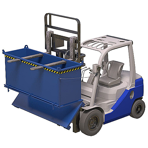 Behälter mit klappbarem Boden - 1000 L VBB ECO - 40