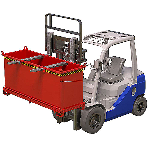 Behälter mit klappbarem Boden - 1000 L VBB ECO - 0