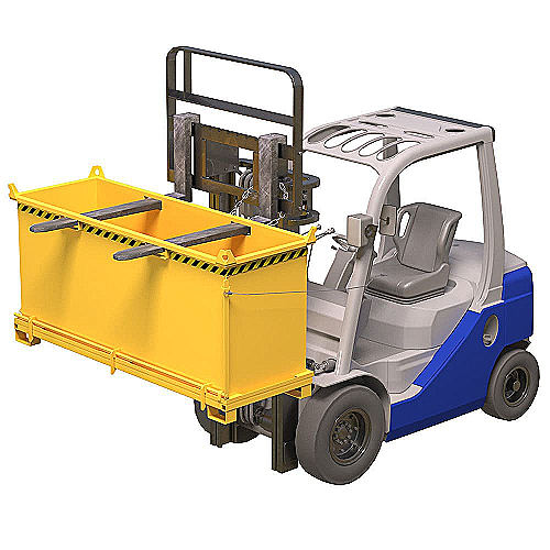 Behälter mit klappbarem Boden - 1000 L VBB ECO - 0