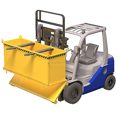 Behälter mit klappbarem Boden - 1000 L VBB ECO - 0
