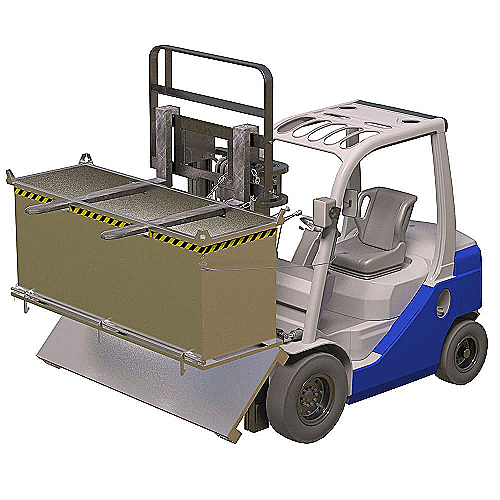 Behälter mit klappbarem Boden - 1000 L VBB ECO - 0