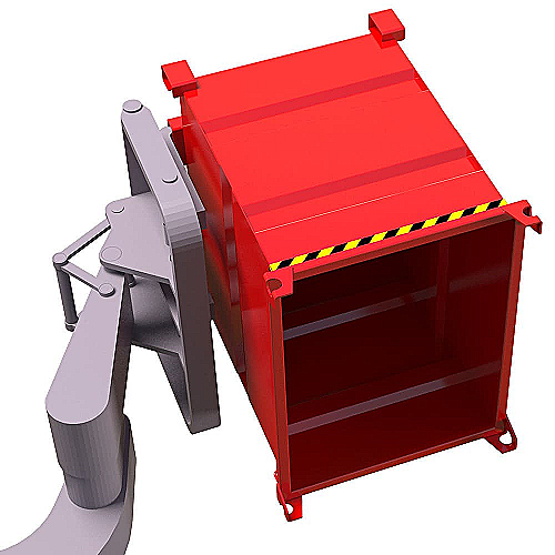 Drehbarer Container - 500 L VTR - 0