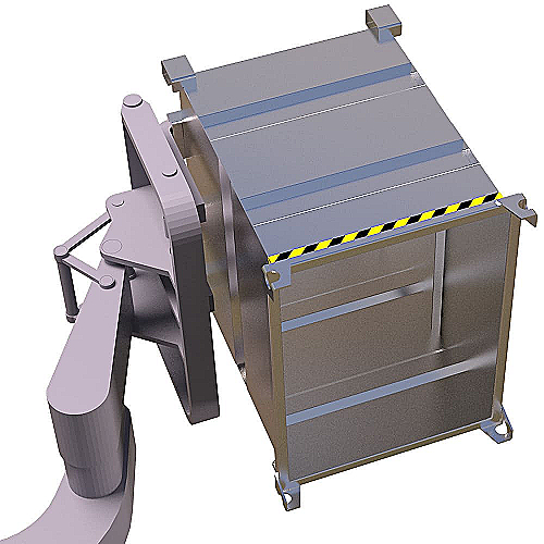 Drehbarer Container - 500 L VTR - 0