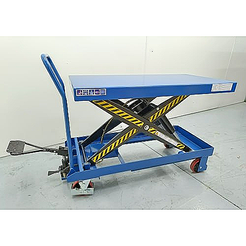 Manueller Hubtisch - 2000 kg, abnehmbarer Griff - 0