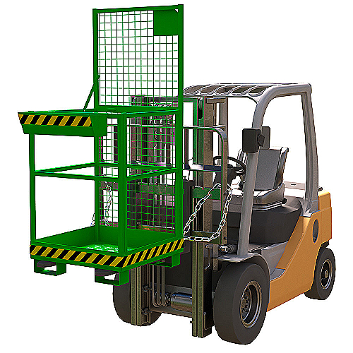 Arbeitskorb für Gabelstapler  - WP 150 kg - 0