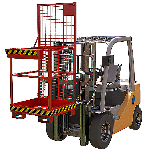 Arbeitskorb für Gabelstapler  - WP 150 kg - 0
