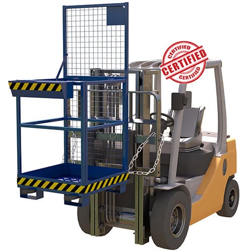 Arbeitskorb für Gabelstapler  - WP 150 kg - 0