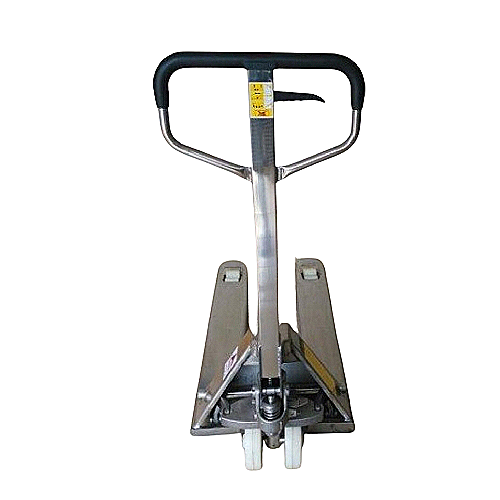Edelstahl-Palettenwagen 1150x540, Tragfähigkeit 2000 kg