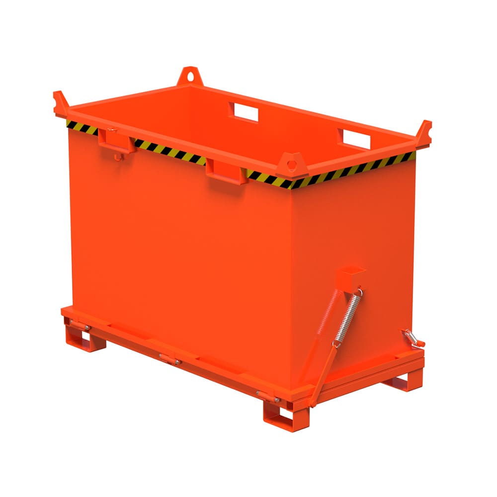 Behälter mit klappbarem Boden - 1300 L VBB ECO