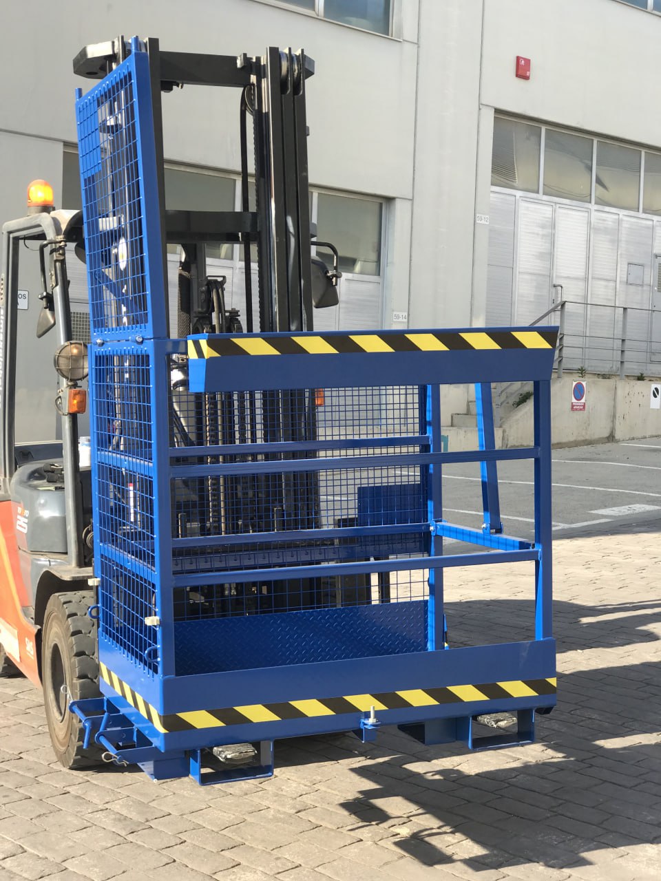 Arbeitskorb für Gabelstapler - WP 350 kg